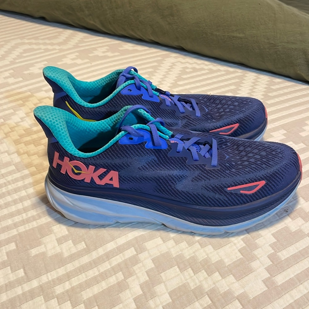 Hoka | Clifton 9 | Women's | Bellwether Blue/Ceramic